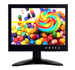 Monitor LED BNC de pantalla cuadrada de 10 pulgadas 800*600 1024*768 Monitor de cámara CCTV LCD de 10,4 pulgadas con altavoz de Audio VGA AV HDMIed BNC - Product Image 1
