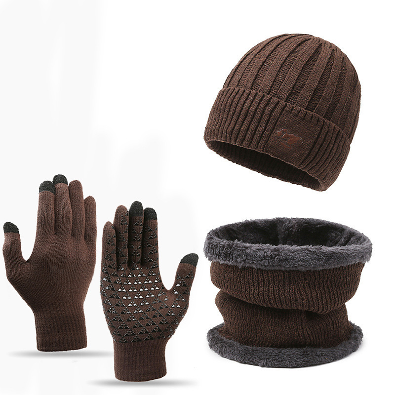 Marron 3 pièces/ensemble