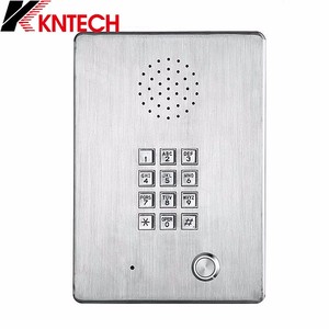 KNZD-03キーパッドダイヤル電話VoIPオフィスビルインターホンシステムアパート用オーディオIPインターホン - Product Image 2