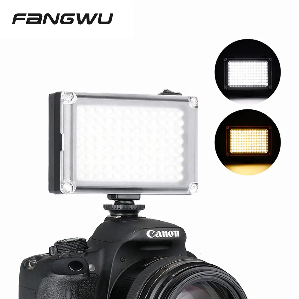 96 Led On-camera Led Video Flash Light Camera per telefono Selfie