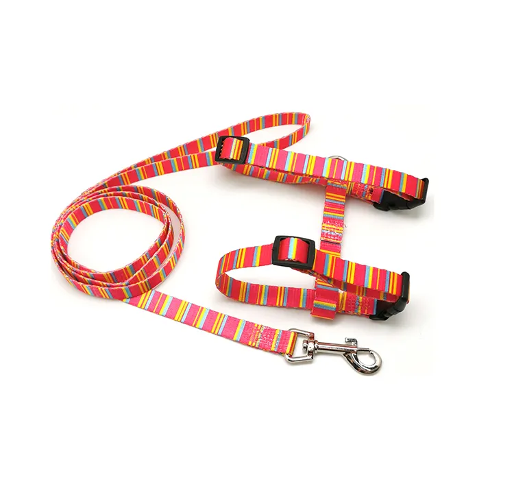Pet Dog Harness Best Nylon Harness for small Printed Dogs Adjustable Dog Harness