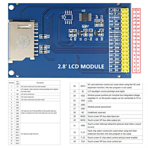 2.4 personalizzato 2.8 3.2 pollici TFT IPS Display LCD Touch Screen 320*240 ILI9341 MCU 8/16 Bit modulo LCD - Product Image 4