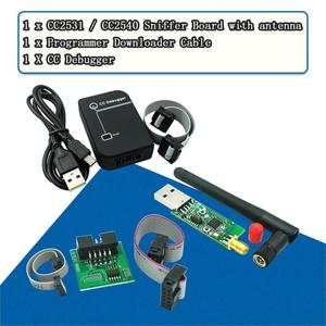 Zigbee Emulator CC-Debugger USB Programmer CC2540 CC2531 Sniffer with antenna <strong>For</strong> BT <strong>Module</strong> Connector Downloader Cable - Product Image 1