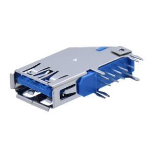 Conector hembra USB 3,0 vertical Inserto lateral de 9 pines Puerto de receptáculo USB a Bandera Tipo a enchufe Jack para sistema integrado - Product Image 3