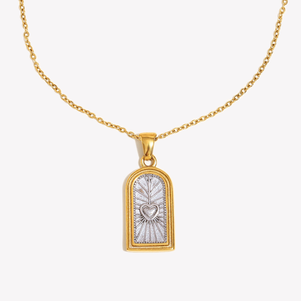YF8247 Gold Heart