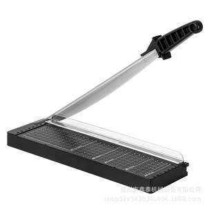 Plastik alt plaka ile manuel A4 kağıt kesici A45 giyotin kağıt kesici - Product Image 6