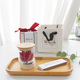 1 coffret cadeau rose rouge