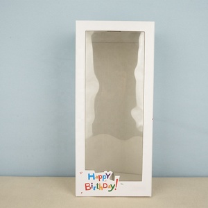 Caja de impresión personalizada para niños, caja de exhibición de figuras para apretar, juguetes de peluche, caja de regalo de embalaje de papel corrugado plegable con ventana - Product Image 2