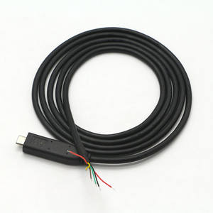 FTDI kablo Oem üretimi saf Cooper Program bağlantısı 5V/3.3V Rs232 ila mikro Usb kablo