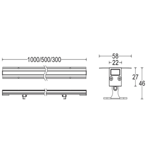 ไฟ LED DC24V เชิงเส้น12W ควบคุม DMX512สำหรับอาคารสถาปัตยกรรมภายนอกอาคารซุ้ม - Product Image 2
