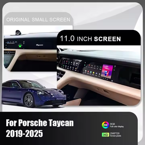 Navihua Android Car Copilot Passenger Entertainment Screen Multimedia Head Unit Monitor Carplay for Porsche Taycan 2019 2025