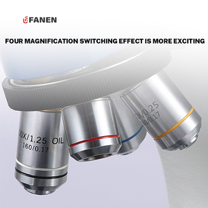 电子价格实验室相机用Fanen扫描电子电子光学牙科数字三目显微镜 - Product Image 3