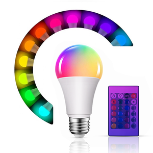 Smart Wifi RGB <strong>LED</strong> Bulb <strong>10W</strong> 9W 15W Color Changing with APP Remote Control E27/E26/B22/<strong>E14</strong> Tuya Wifi Wireless <strong>Led</strong> Lamp Smart Bulb