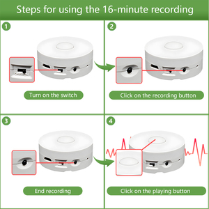Factory Customized Recording Voice Box Plush Toy <strong>Sound</strong> Module Round Shape Voice Recorder For Stuffed Toy - Product Image 4