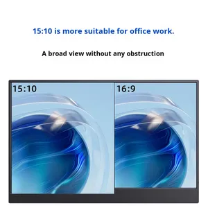 14インチ2K HDポータブルモニターLEDクロスボーダースイッチ使用外部画面携帯電話/コンピュータ二次画面拡張 - Product Image 3