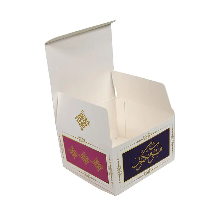 Cosmetic Packaging Box Custom Design Essential Oil Bottle Face Cream Perfume Dropper Paper Foldable Box Rectangle Coated Paper
