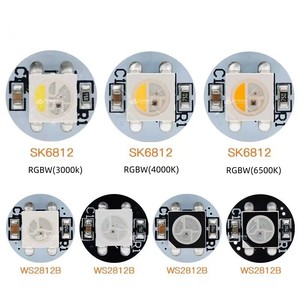 4-контактный WS2812B WS2812 светодиодный чип и радиатор платы 5050 RGB WS2811 IC SK6812 встроенный RGBW светодиодный чип DC5V - Product Image 6