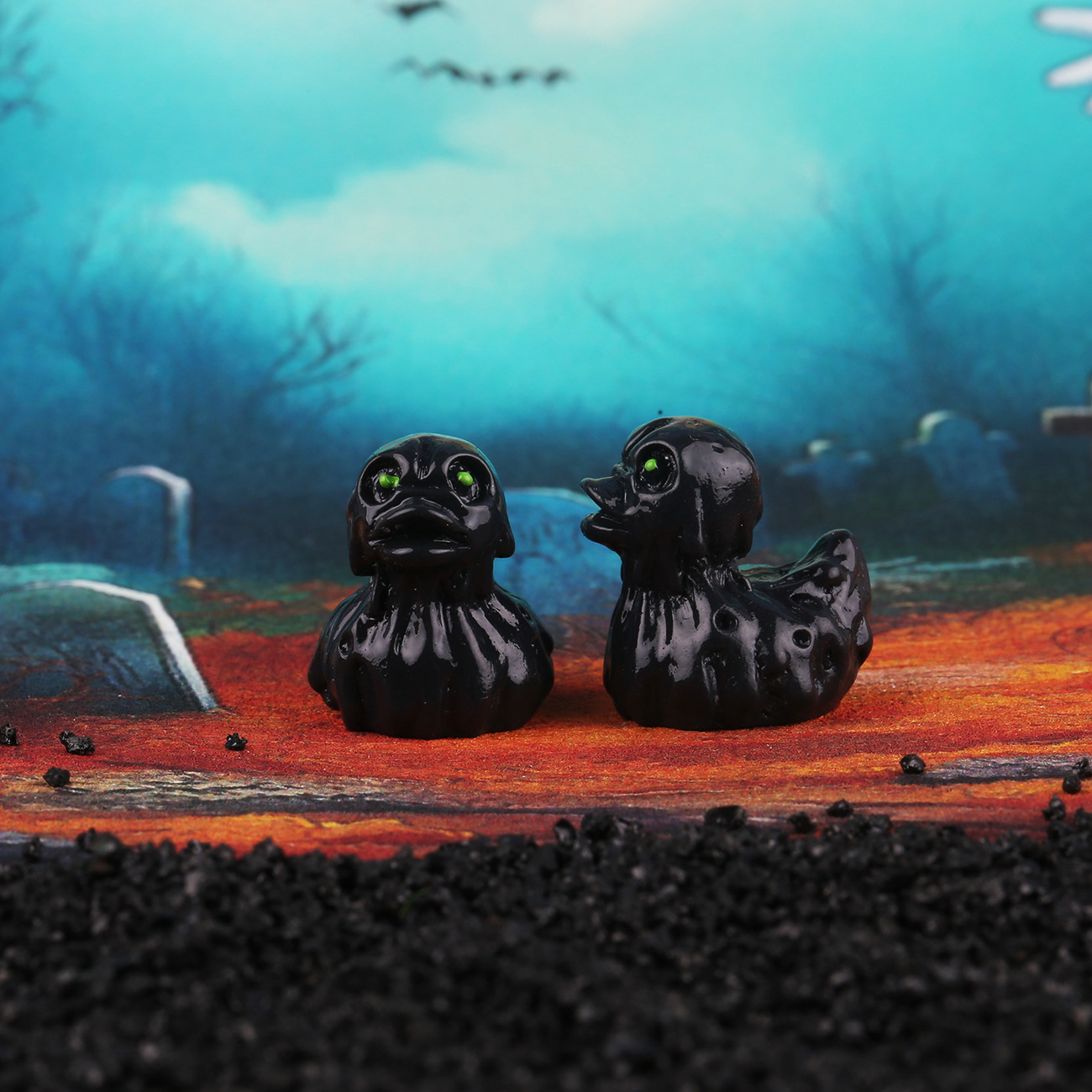 120pcs Green-eyed devil duck