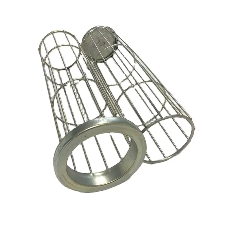 Venturi-Bolsa de filtro, marco de jaula para colector de polvo por chorro de pulsos