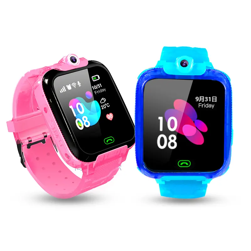 Q12 Jelly kids GPS Smart Watch For iOS Android Mobile Phones ,waterproof GSM SIM SmartWatch Wearable Devices