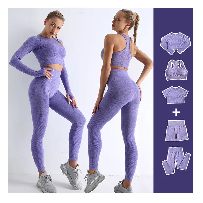 Mallas de Yoga de cintura alta para mujer, ropa deportiva para gimnasio y Fitness al aire libre