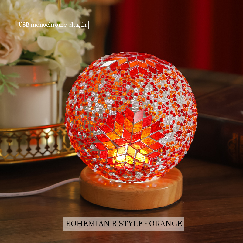Bohemian B . Orange 12cm