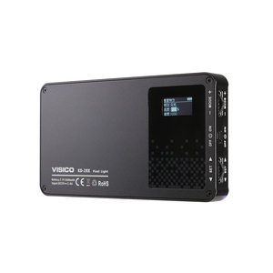 充電式RGB LEDポータブルビデオライトDSLR人工照明冷たい靴マウントピクセルパネル写真照明用 - Product Image 3