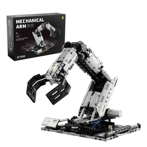 Tuomu T2007 New <strong>Technical</strong> <strong>Programming</strong> Robotic Arm Bricks Assembling Model Toys for Boys Birthday Gift Building Blocks Sets - Product Image 1