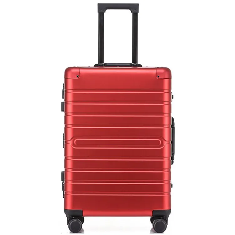 Новый стиль, дешевый водонепроницаемый алюминиевый чемодан на колесиках с замком tsa