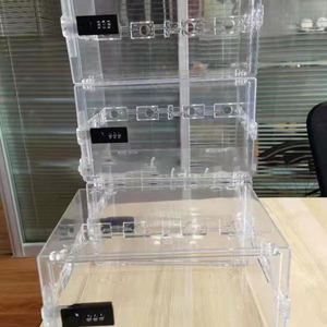 消去しやすいテープロック収納ボックス携帯電話パスワードボックス
