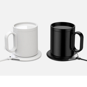 Sd071 Quà Tặng tự sưởi ấm cốc cà phê kiểm soát nhiệt độ cốc ấm hơn với bộ sạc không dây cho <span class=keywords><strong>Iphone</strong></span> 12 13 - Product Image 2
