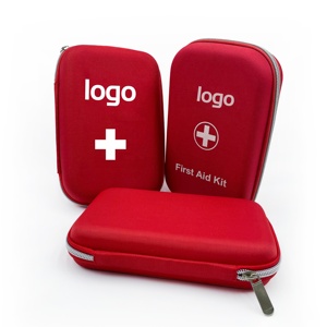 Trousse de premiers soins de survie en camping Mini trousse de premiers soins d'urgence EVA personnalisée vide voyage en plein air étanche 50pcs - Product Image 1