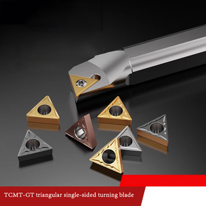 10mm chuyển công cụ gia công phần Titan <span class=keywords><strong>Carbide</strong></span> afdj tùy chỉnh CNC một mặt TCMT-GT hình thoi Công nghiệp lưỡi chèn - Product Image 3