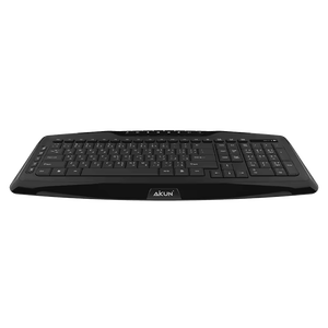 Aikun KB2920有线多媒体键盘Usb，带13个M.M键，用于家庭办公键盘有线的全尺寸超平超薄键盘 - Product Image 5