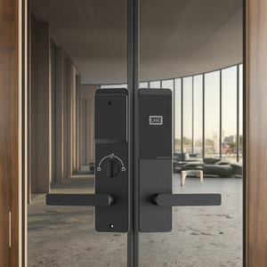 Tuya <span class=keywords><strong>Smart</strong></span> Lock mit WIFI Ttlock APP-Steuerung Finger abdruck Elektronischer digitaler Touchscreen-Tastatur codes chl üssel für Glastür