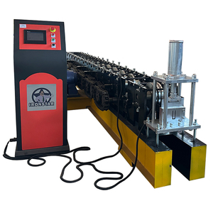 Door Channel Profiles Cold <strong>Computer</strong> Control U Guide Rail Roll Forming Machine - Product Image 2