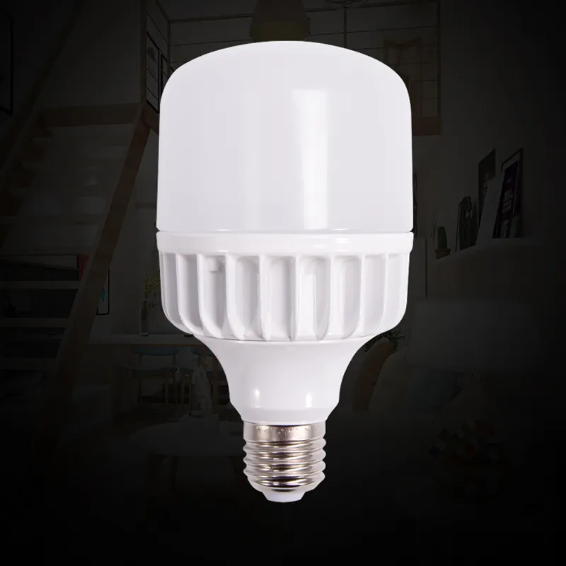 Bombilla LED inteligente de alta potencia, base de lámpara de fábrica Hina 27, 22 A60 3W 5W 7W 9W 12W 15W 18W