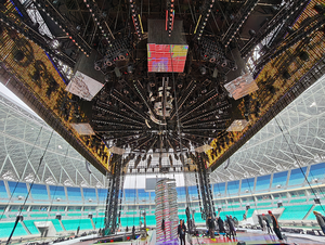 3D Volumetric Led Display Matrix Web Grid <strong>Light</strong> Used for Stage Events Support ArtNet SACN <strong>DMX</strong> 512 Protocol - Product Image 4