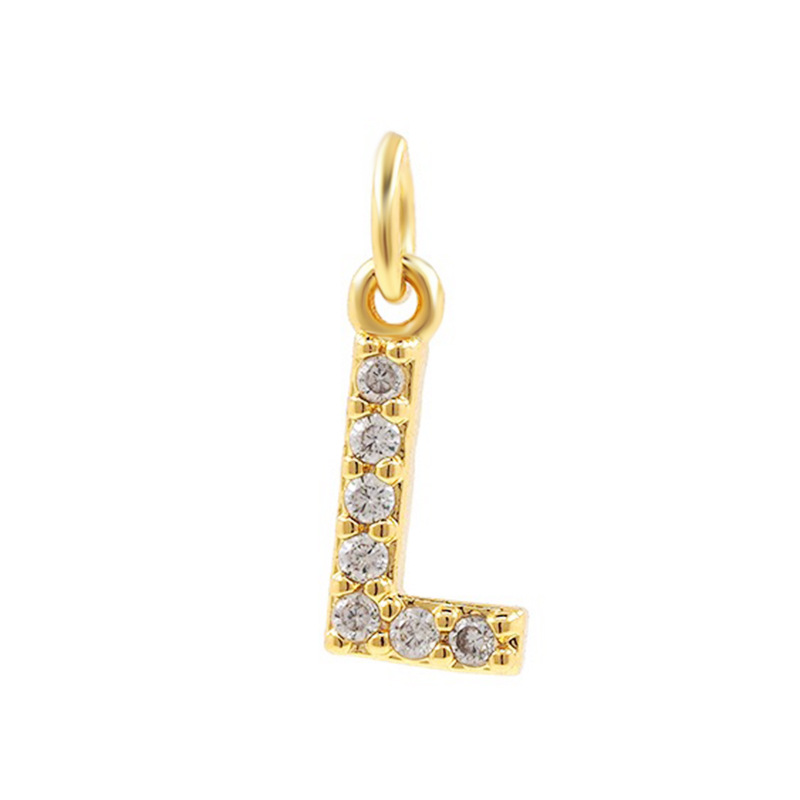 Single letter pendant L
