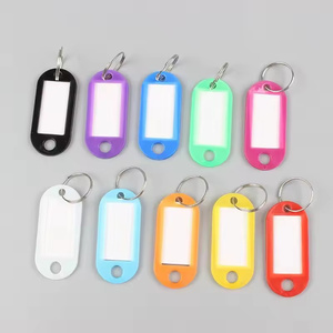 钥匙扣钥匙扣行李ID标签钥匙圈带名片钥匙扣钥匙标签 - Product Image 6