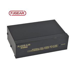 FJ-5002 Fjgear High Quality <strong>Vga</strong> <strong>Splitter</strong> <strong>1</strong> <strong>Input</strong> <strong>2</strong> <strong>Output</strong> Bandwidth 500MHz Resolution up to 2048*1536 - Product Image 1