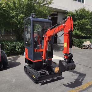 KV10ปิดห้องโดยสารมินิขุด1ตันรถขุดไฮดรอลิขนาดเล็กตีนตะขาบขุดราคา Minibagger เพื่อขาย - Product Image 4