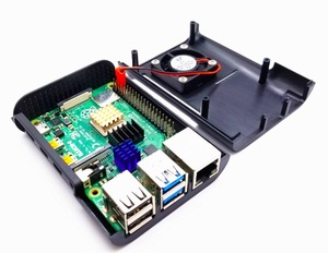 High Quality RPI4 Shell with Heatsink and Fan <strong>Raspberry</strong> <strong>Pi</strong> 4 <strong>case</strong> - Product Image 5