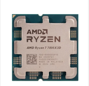 CPU AMD R7 7800X3D 8-Cores 16-Threads 104MB Game <strong>Cache</strong> Acceleration 104GHz Boxed Tray for Desktop Usage Used Game <strong>Processor</strong> - Product Image 2