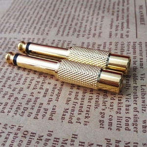 GAZ-MC05 6.35mm Male <strong>Mono</strong> <strong>Plug</strong> to <strong>RCA</strong> <strong>Female</strong> Jack Audio Adapter Connector TS Audio Converter <strong>Plug</strong> - Product Image 3
