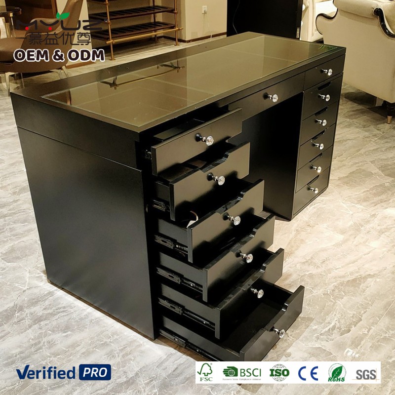Coiffeuse noire (150*60*80cm)
