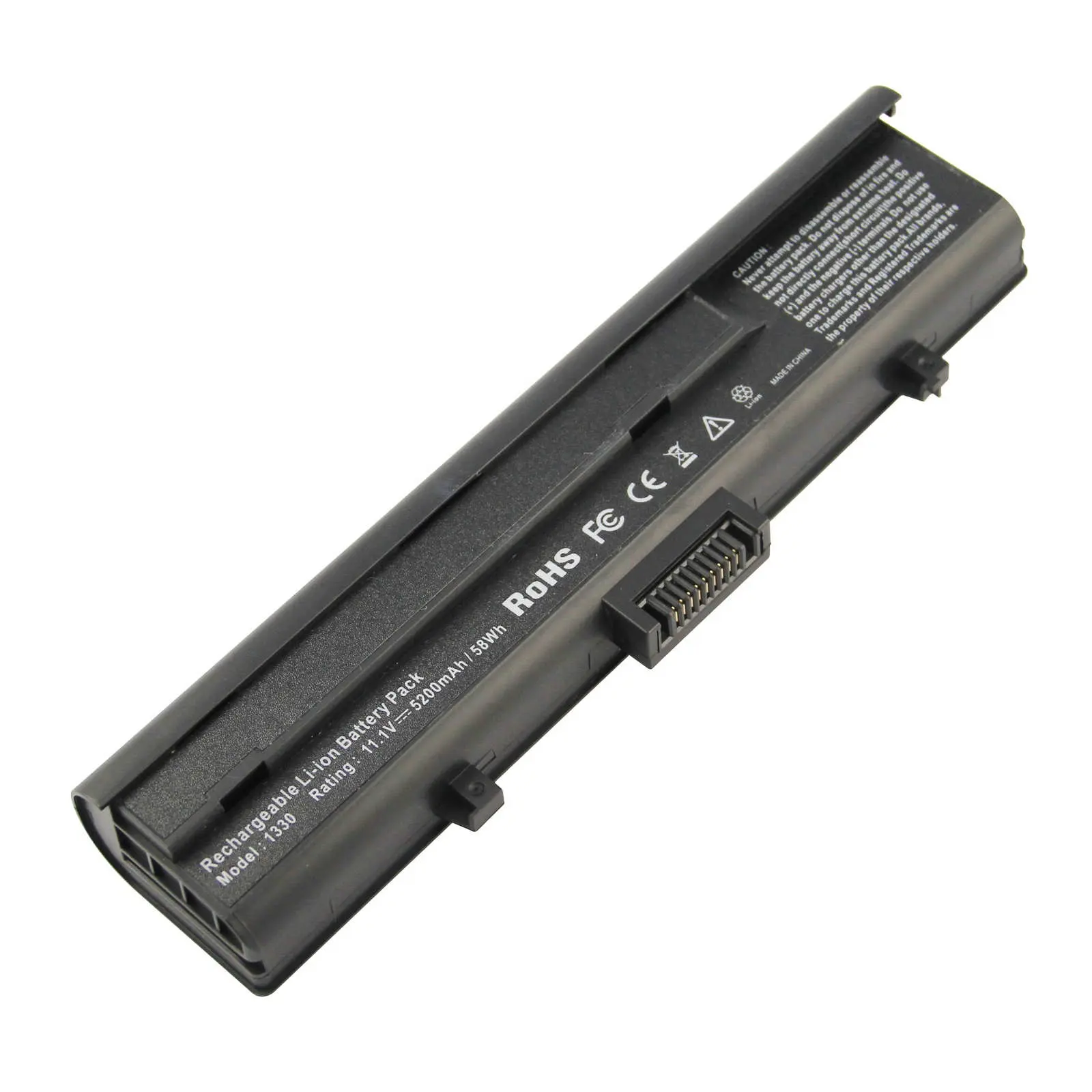 Batería de ordenador portátil de 11,1 V y 5200mAh para Dell Inspiron 13 1318 1318N Dell Xps M1330 312-0566 312-0739 JY316 NT340