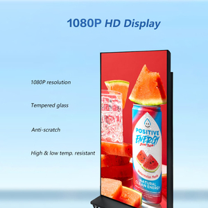 55インチ4K屋内デジタルサイネージLCDスクリーン広告TVタッチ機能空港ウェルカムディスプレイ - Product Image 3