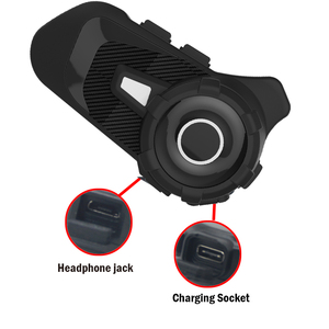 Interphone Intercom Para Cascos Manos Libre audífonos Cascos Auriculares Para Cascos párr Moto sistema intercomunicador bluetooth - Product Image 3