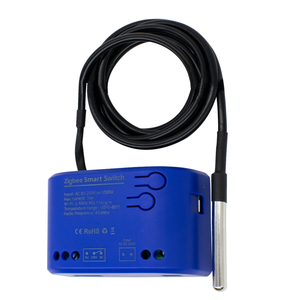 85-250v Smart Switch Temperature <strong>Sensor</strong> Detector Relay Module <strong>Zigbee</strong> Tuya Remote <strong>Control</strong> Compatible with Alexa &amp; Google Home - Product Image 1